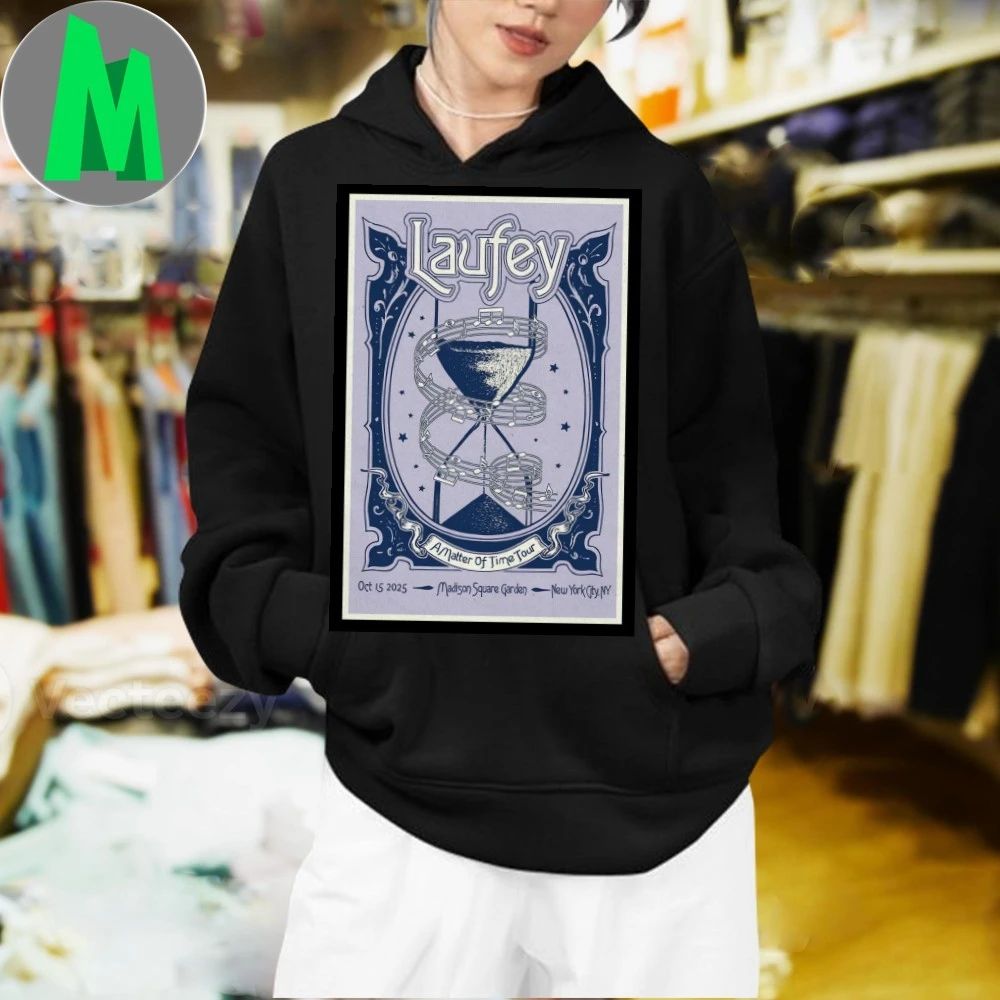 Poster Laufey Show NYC A Matter of Time Tour 2025 Shirt