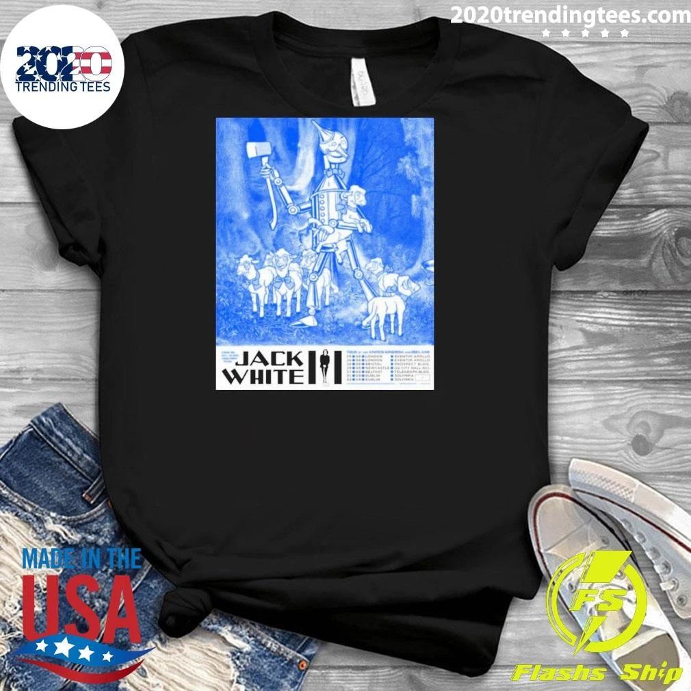Jack White United Kingdom And Ireland 2026 Tour Shirt