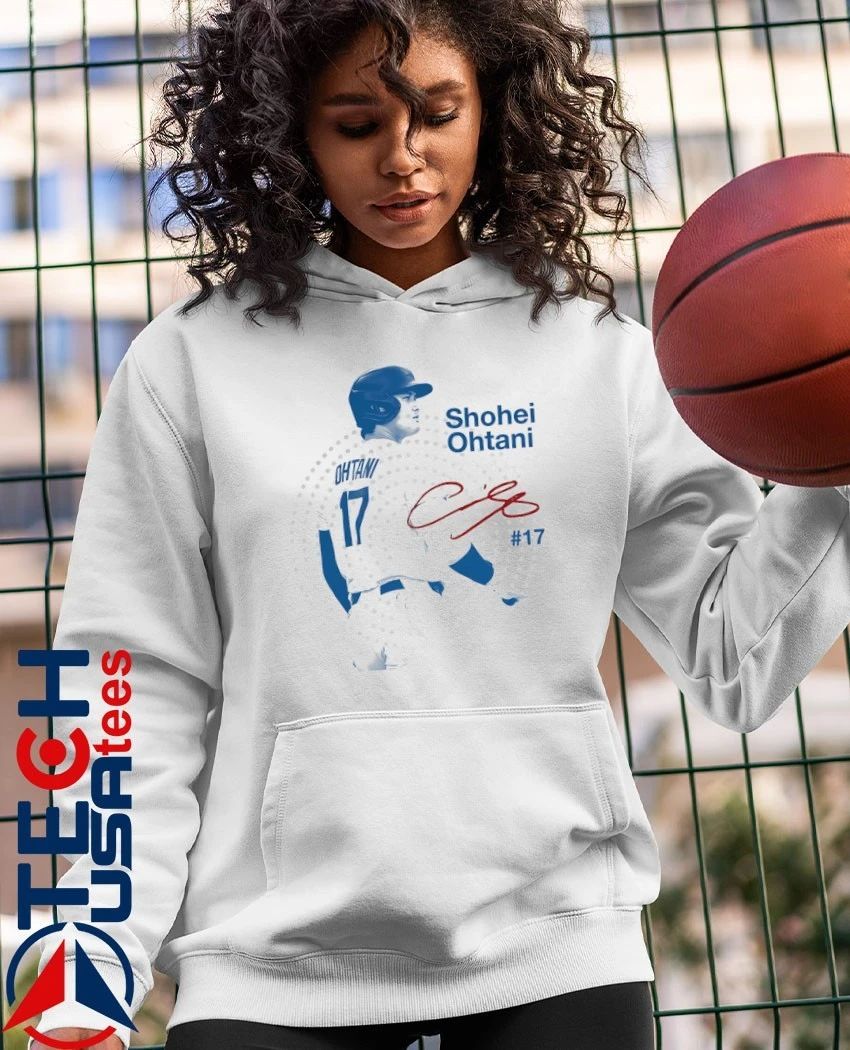 Shohei Ohtani No. 17 Los Angeles Dodgers star player signature shirt