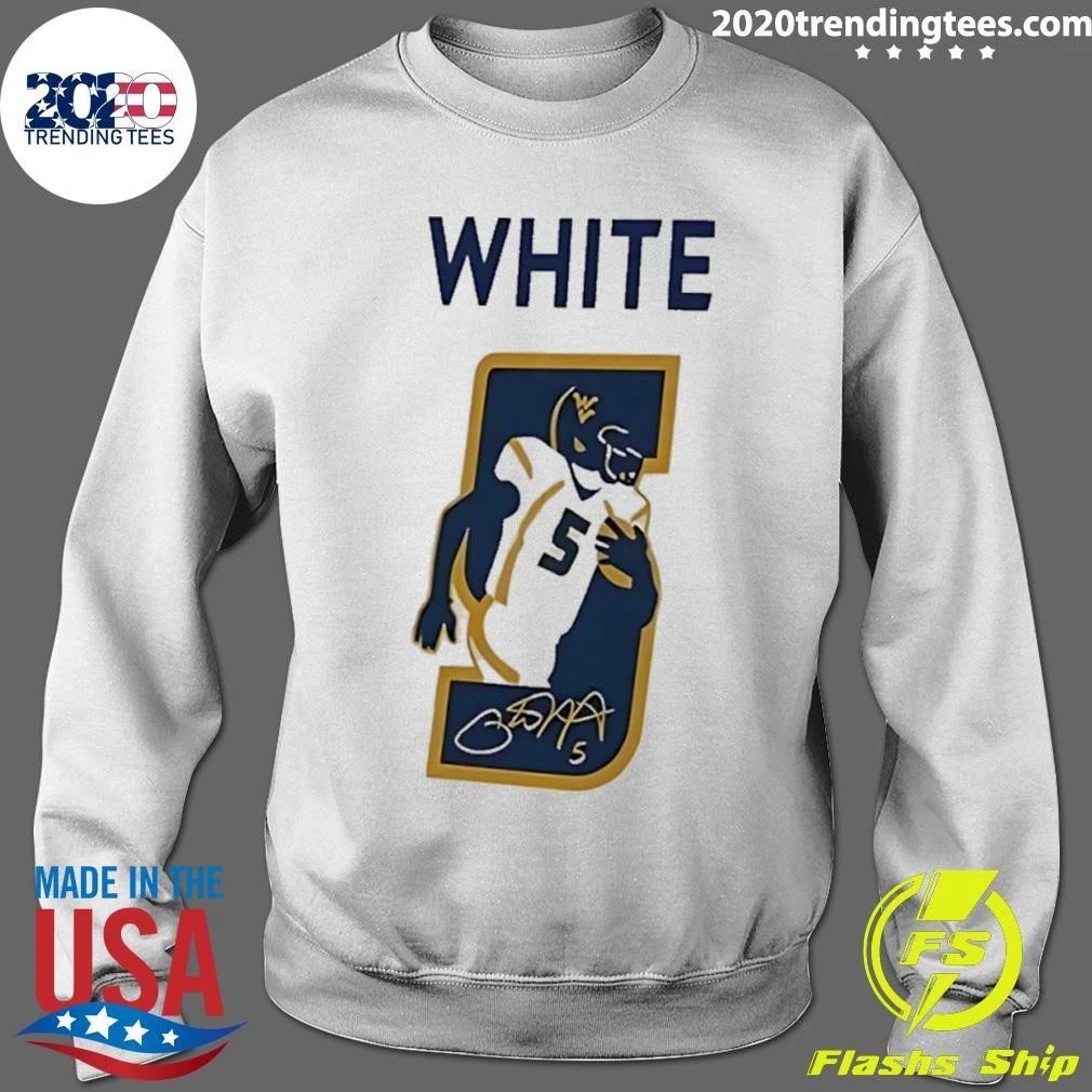 West Virginia Mountaineers Pat White 2026 Graphic Shirt