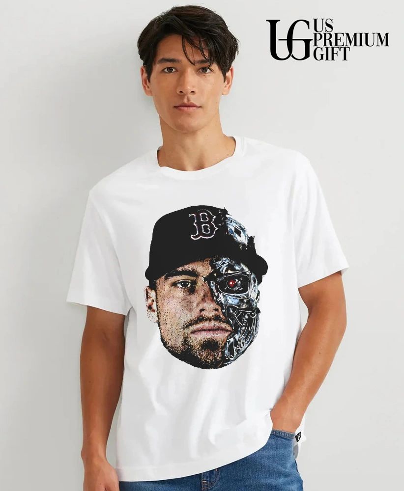 Caleb Durbin Terminator big head Boston Red Sox shirt