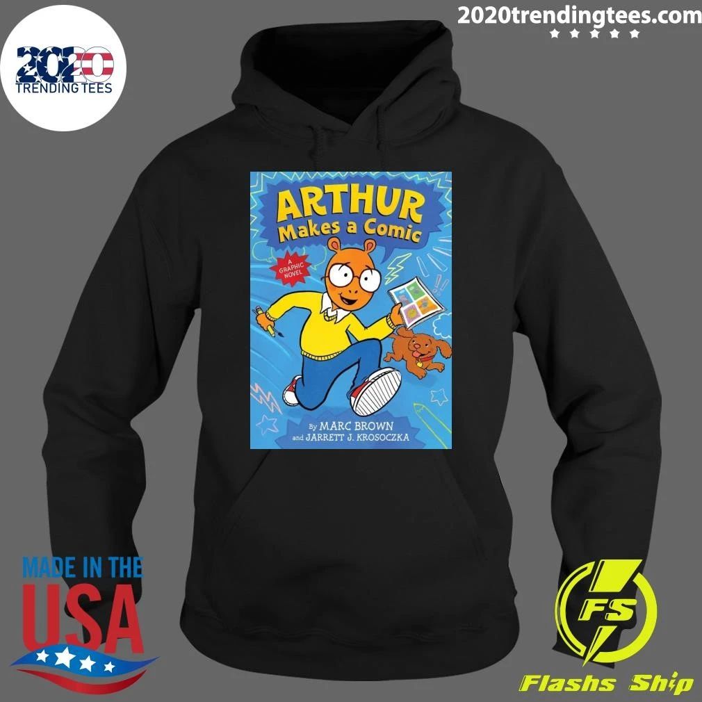 Arthur Makes A Comic By Marc Brown and Jarrett J. Krosoczka Shirt