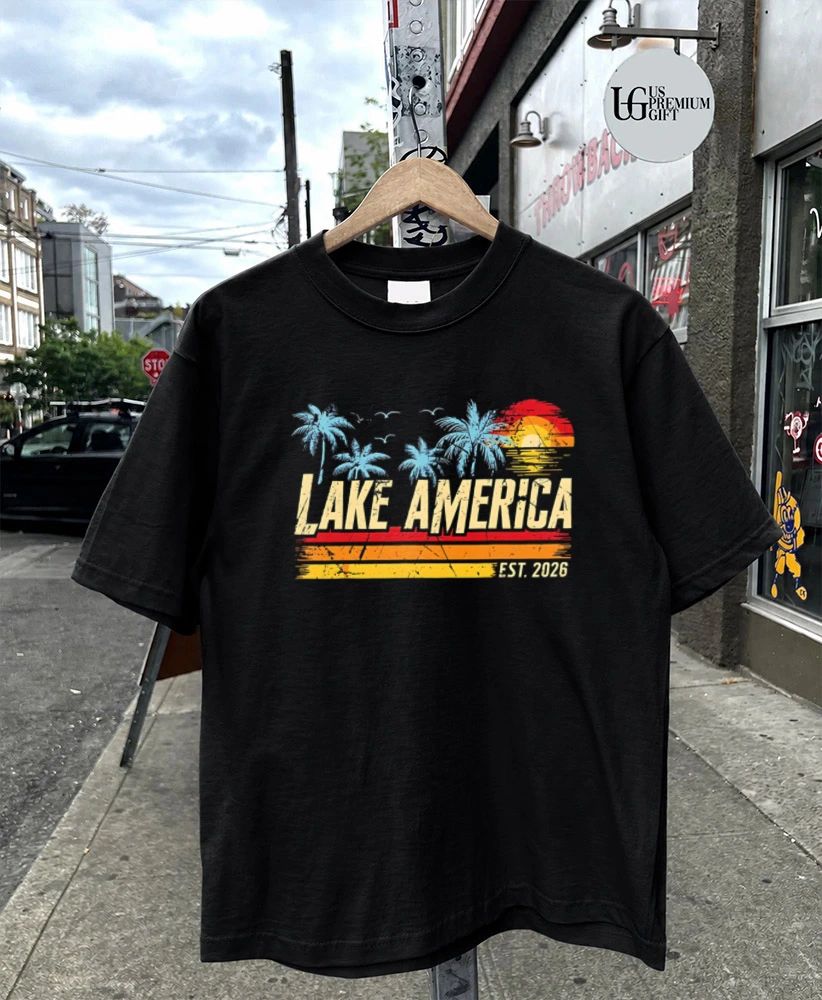 Lake America Est 2026 Tropical Vacation shirt