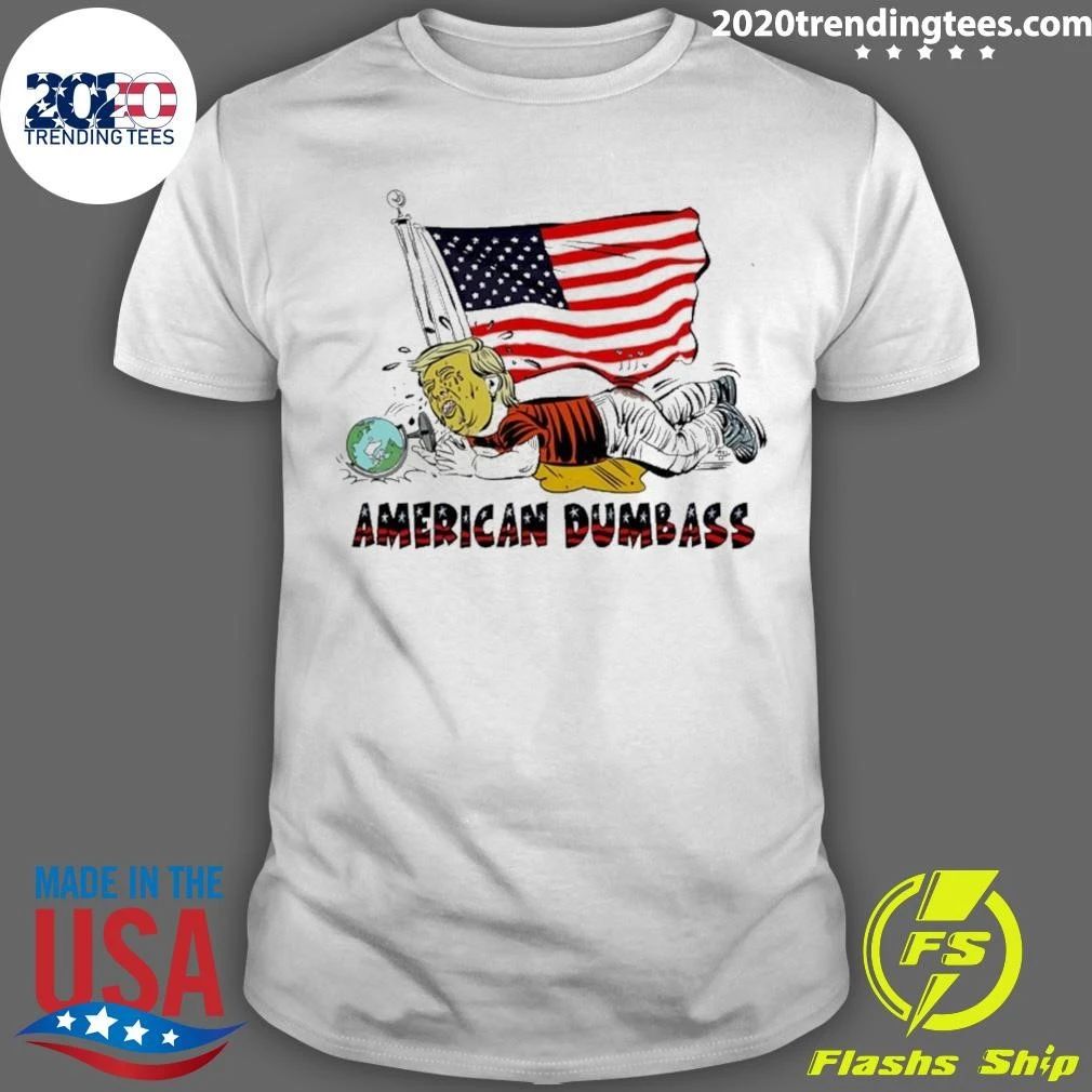 Trump American Dumbass Funny Shirt