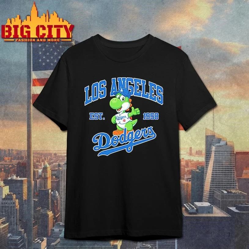 Los Angeles Dodgers Est 1958 Graphic Shirt