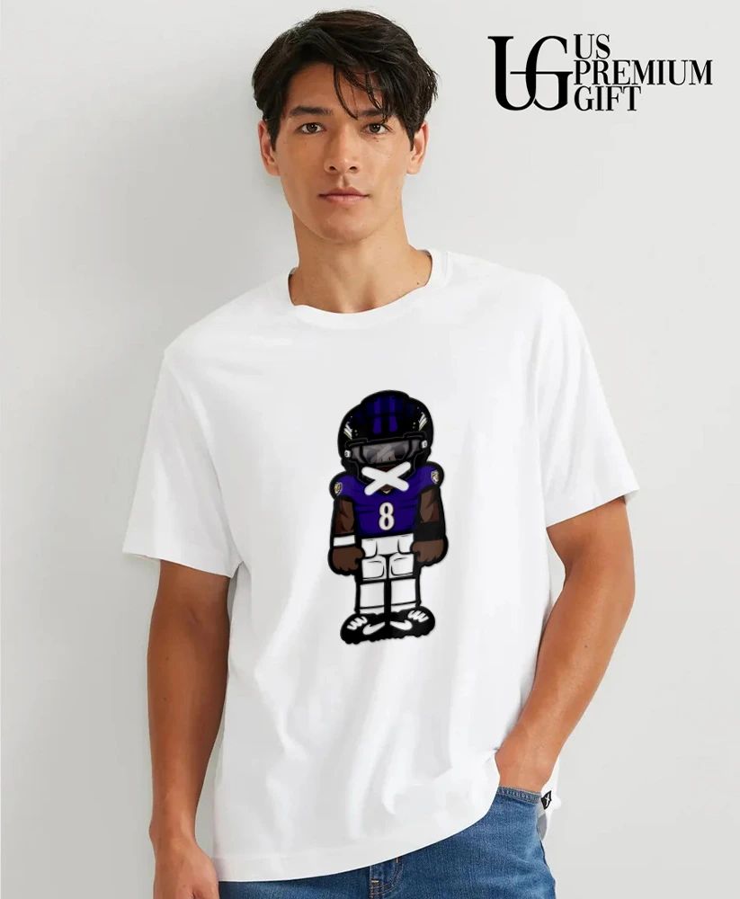 Lamar Jackson Baltimore Ravens football 2026 chibi shirt