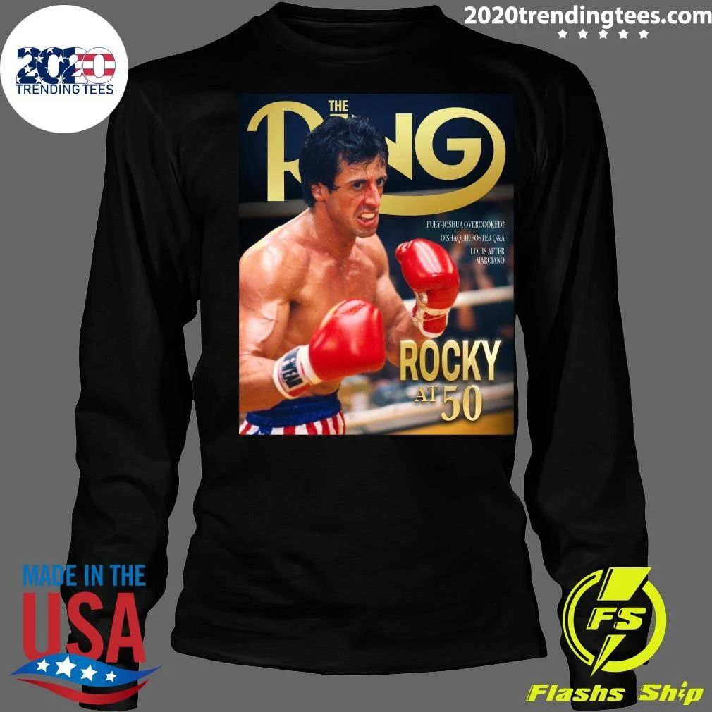 The 50th Anniversary Of The Legendary Boxing Film Series Starring Sylvester Stallone As Rocky Shirt