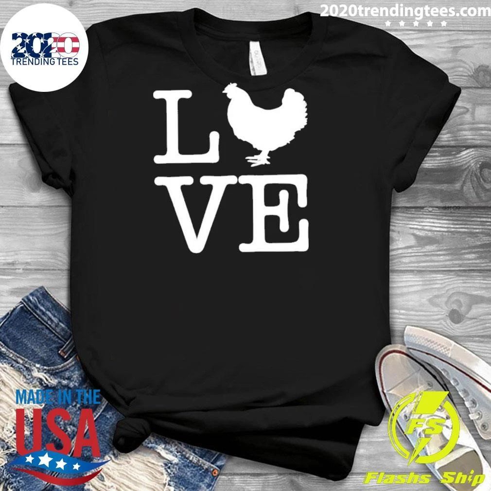 Hunter Luepke Love Chicken Shirt