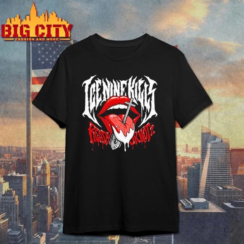Ice Knife Kills x Ready Or Not 2 Merch Tongue Shovel Grave Diggler Graphic Art Shirt