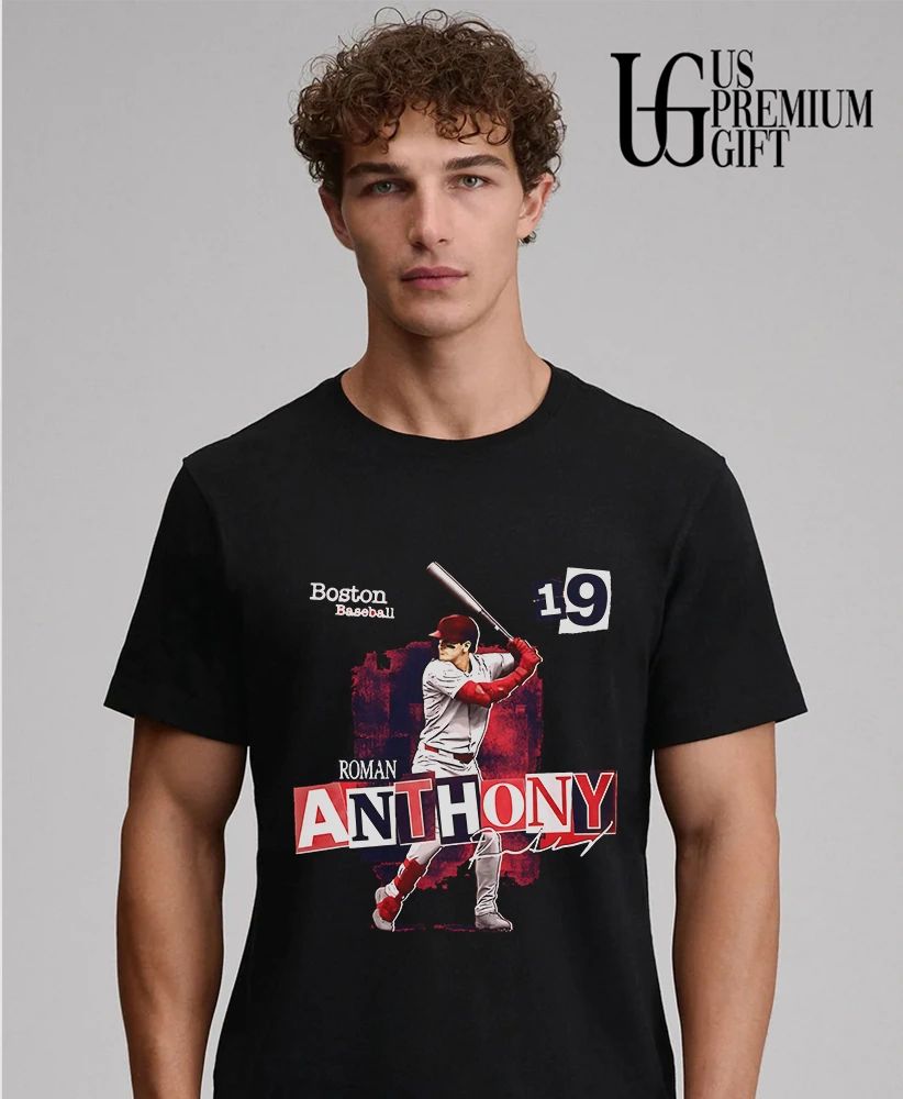 Roman Anthony Boston Red Sox baseball Cutout 2026 signature shirt