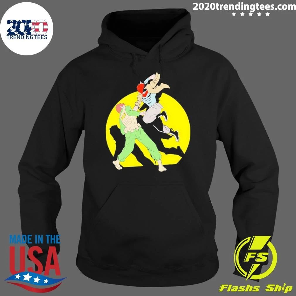 Red Hood Punching Ice Soldier Shirt