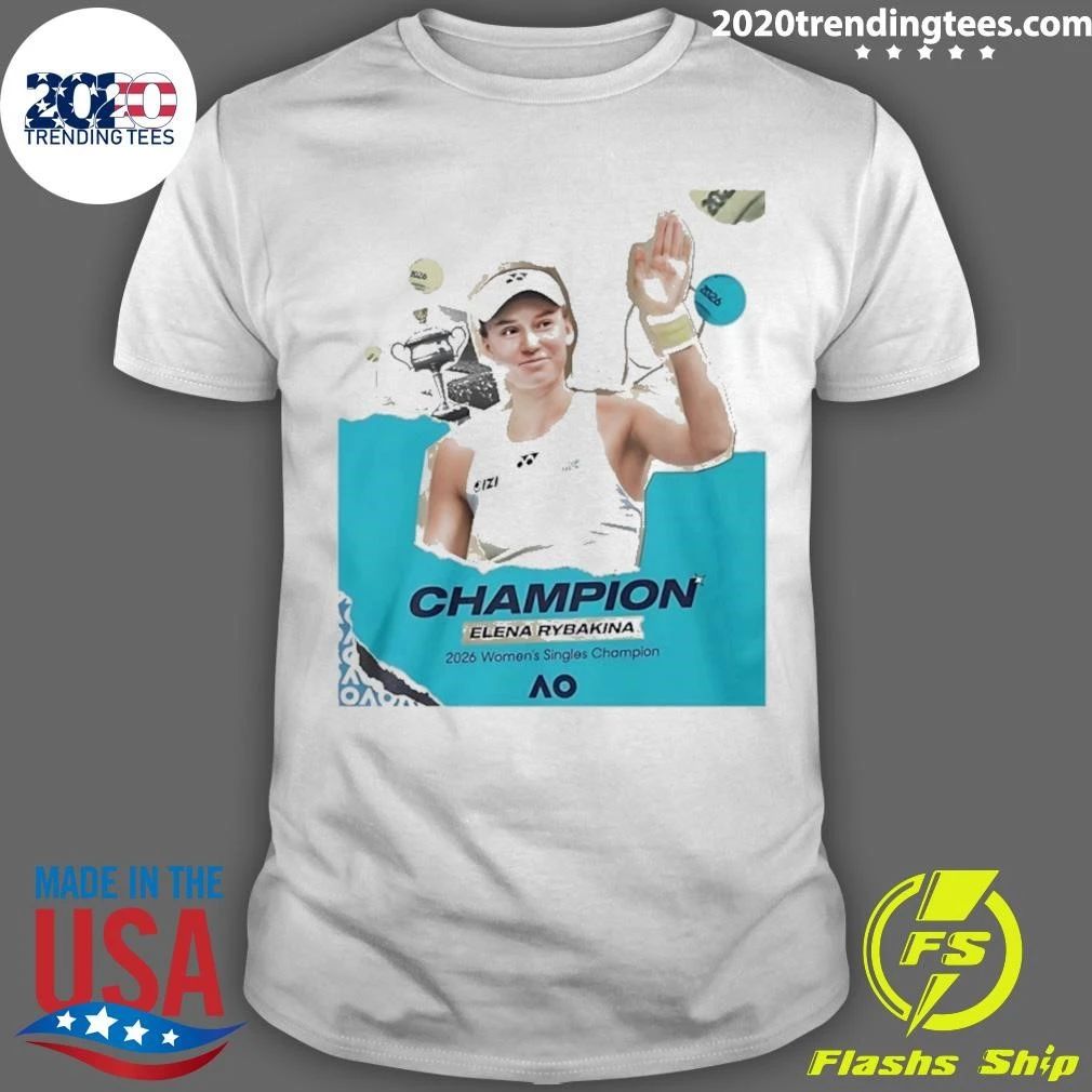 Elena Rybakina 2026 Women’s Tennis Champion Shirt