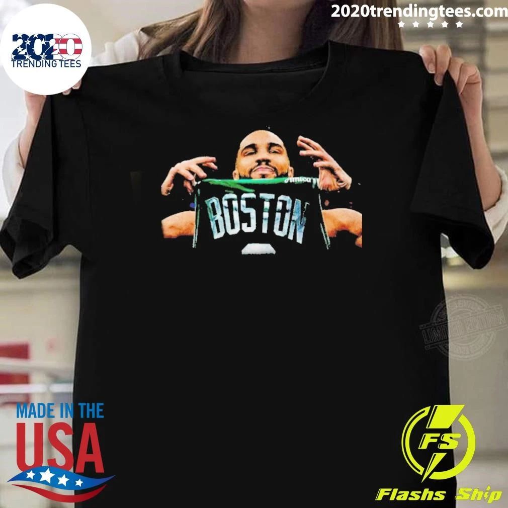 Jayson Tatum Boston Celtics Rep Graphic Shirt
