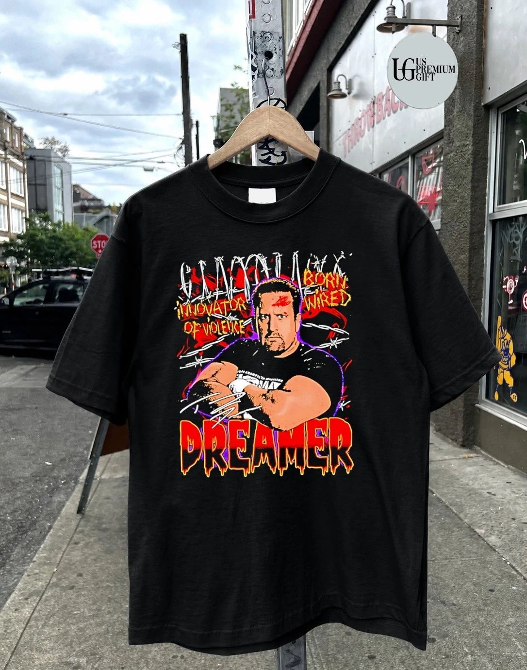 Tommy Dreamer The Innovator Of Violence Born Wired shirt