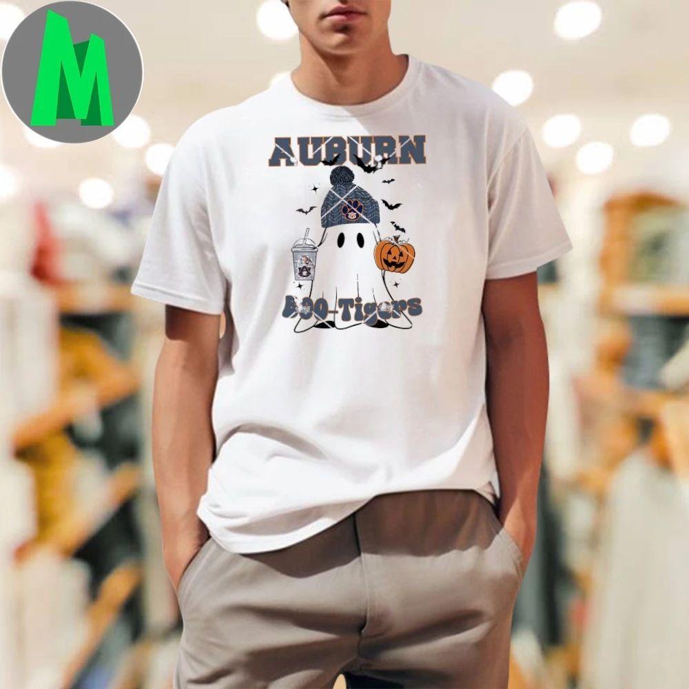 Auburn Boo Tigers Ghost Auburn Tigers Halloween Coffee Shirt