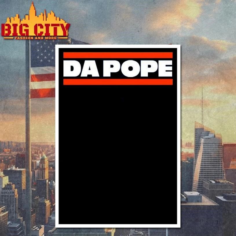 Pope Leo XIV Chicago Football Da Pope Graphic Shirt