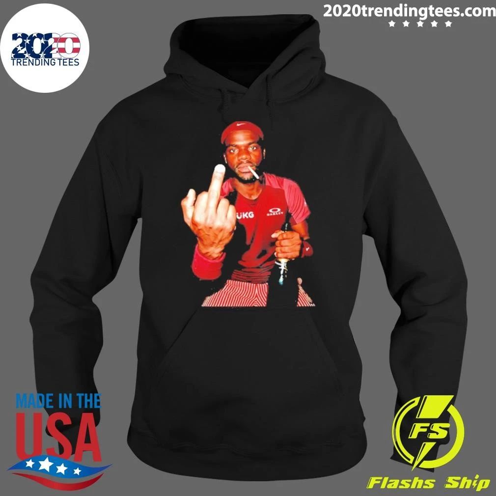 Frances Tiafoe 2026 Middle Finger Smoking And Beer Shirt
