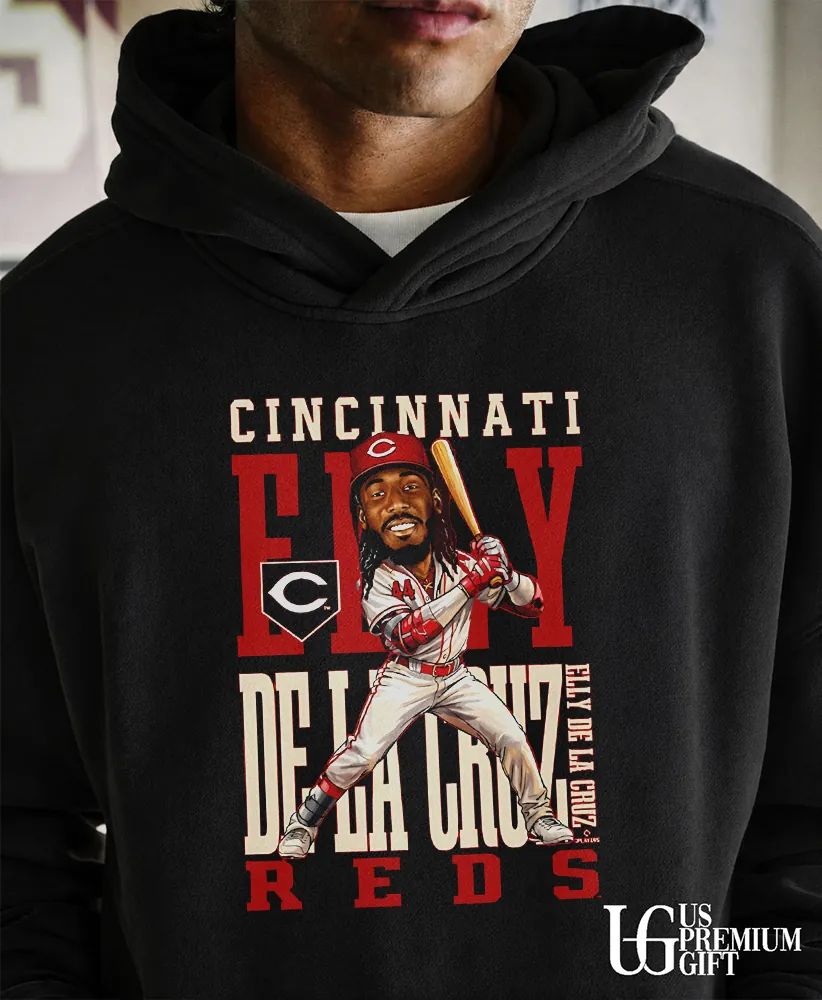 Elly De La Cruz Cincinnati Reds baseball 2026 caricature shirt