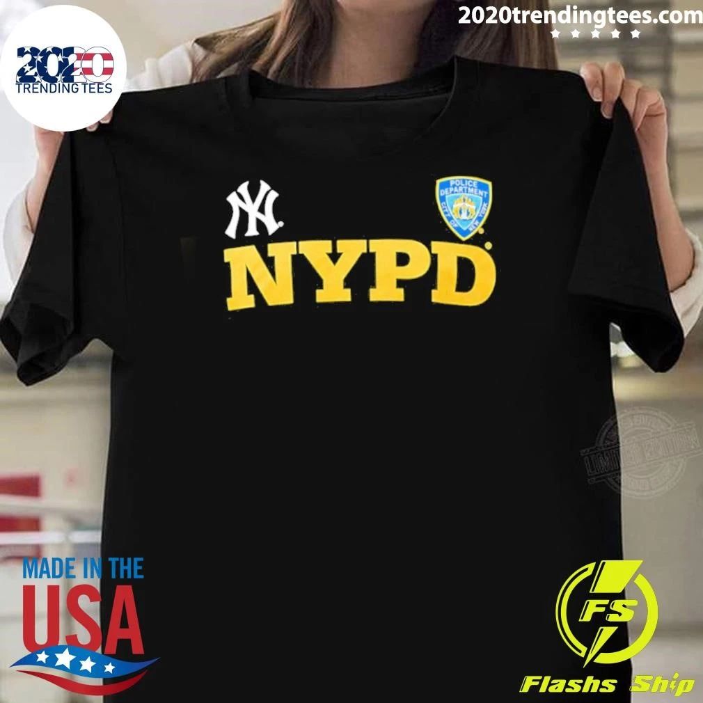 New York Yankees Nypd First Responders 9.11 Shirt