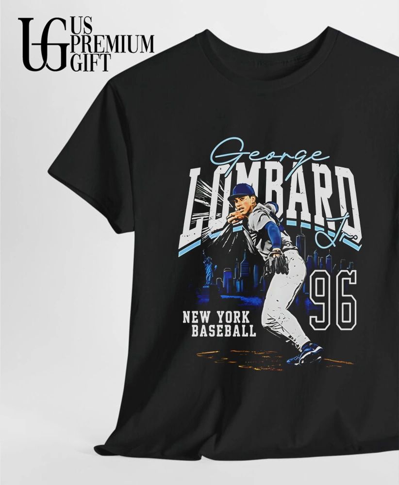 George Lombard Jr New York Yankees Baseball 96 Distressed shirt