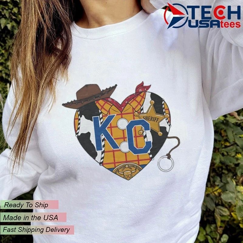 Woody Kansas City heart shirt