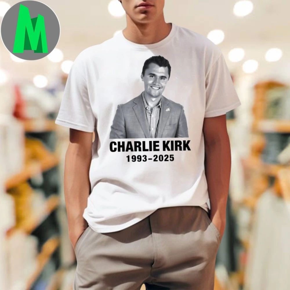 Charlie Kirk Death 1993-2025 T-shirt