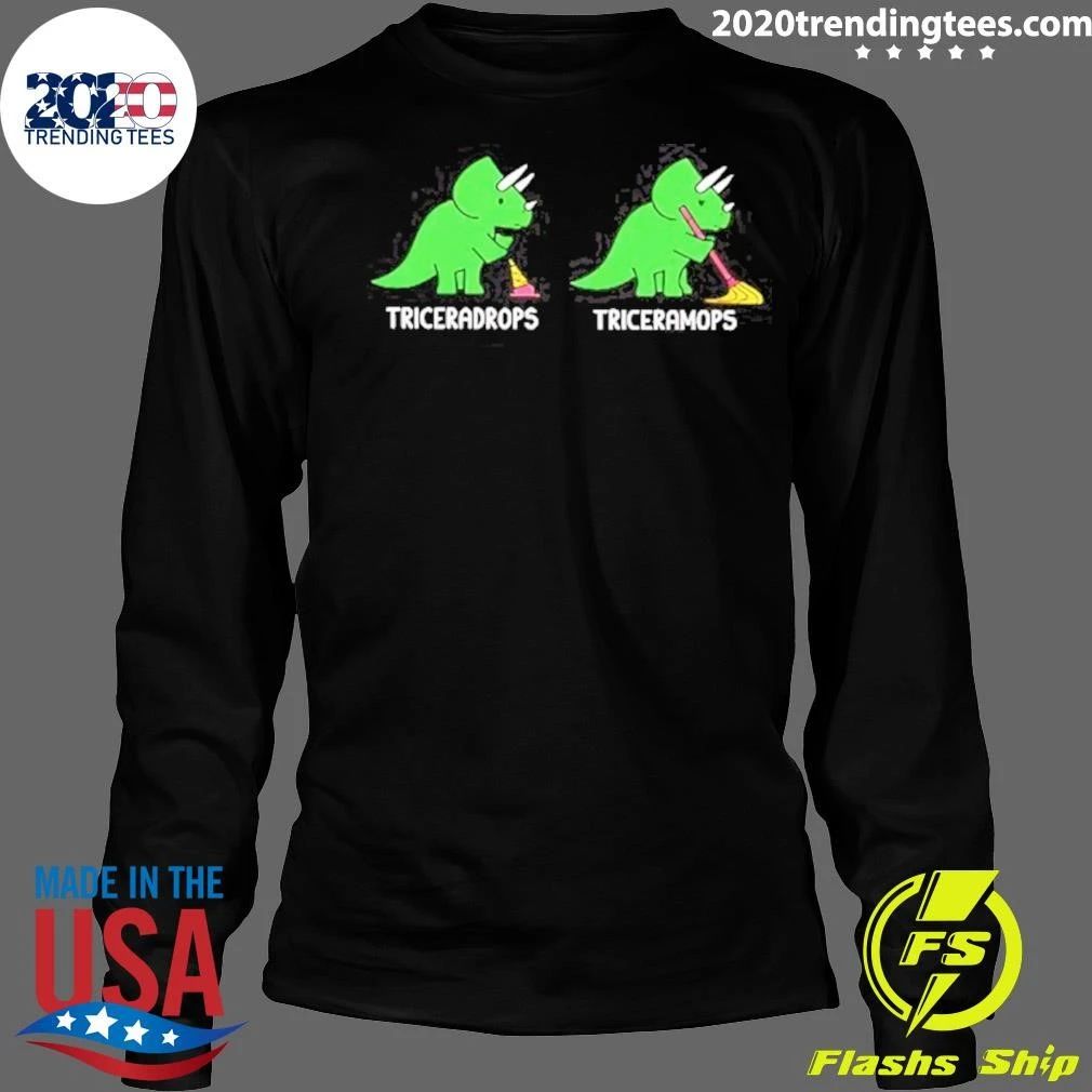 Triceradrops Triceramops Dinosaur Triceratops Shirt