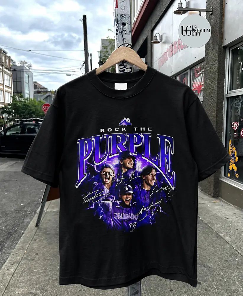 Rock The Purple Colorado Rockies baseball 2026 shirt