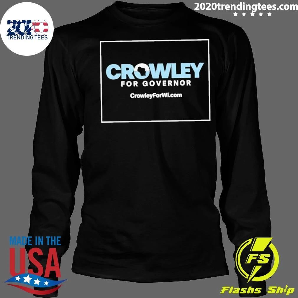 David Crowley Governor 2026 Shirt