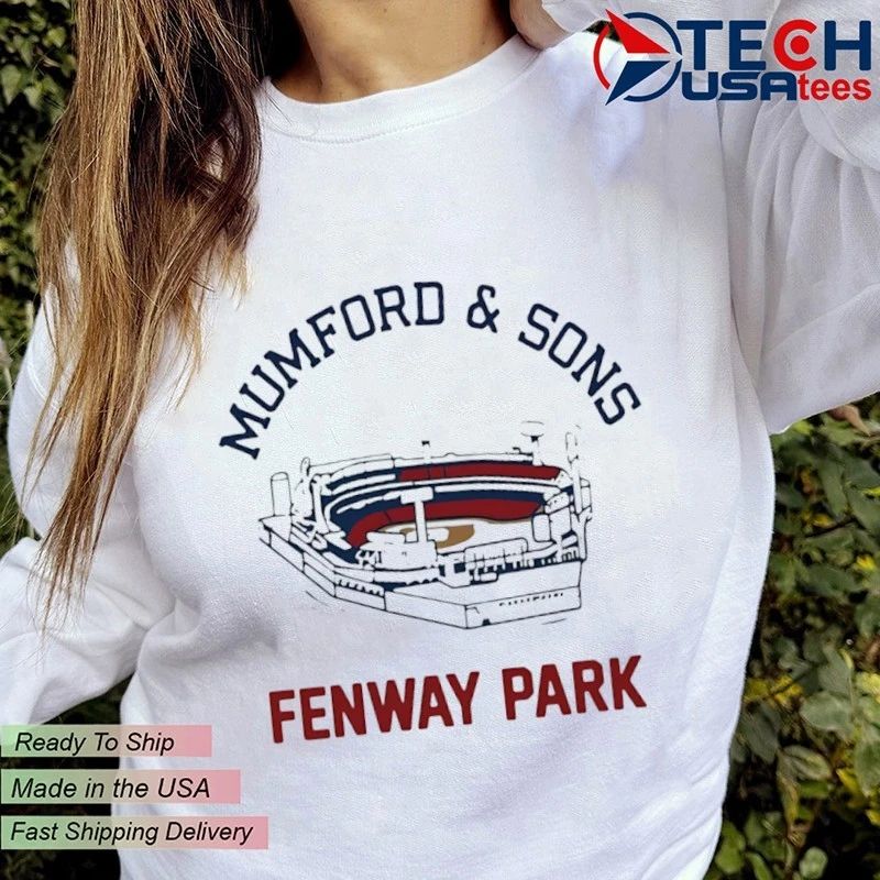 Mumford and Sons Fenway Park in Boston MA June 22 2026 shirt