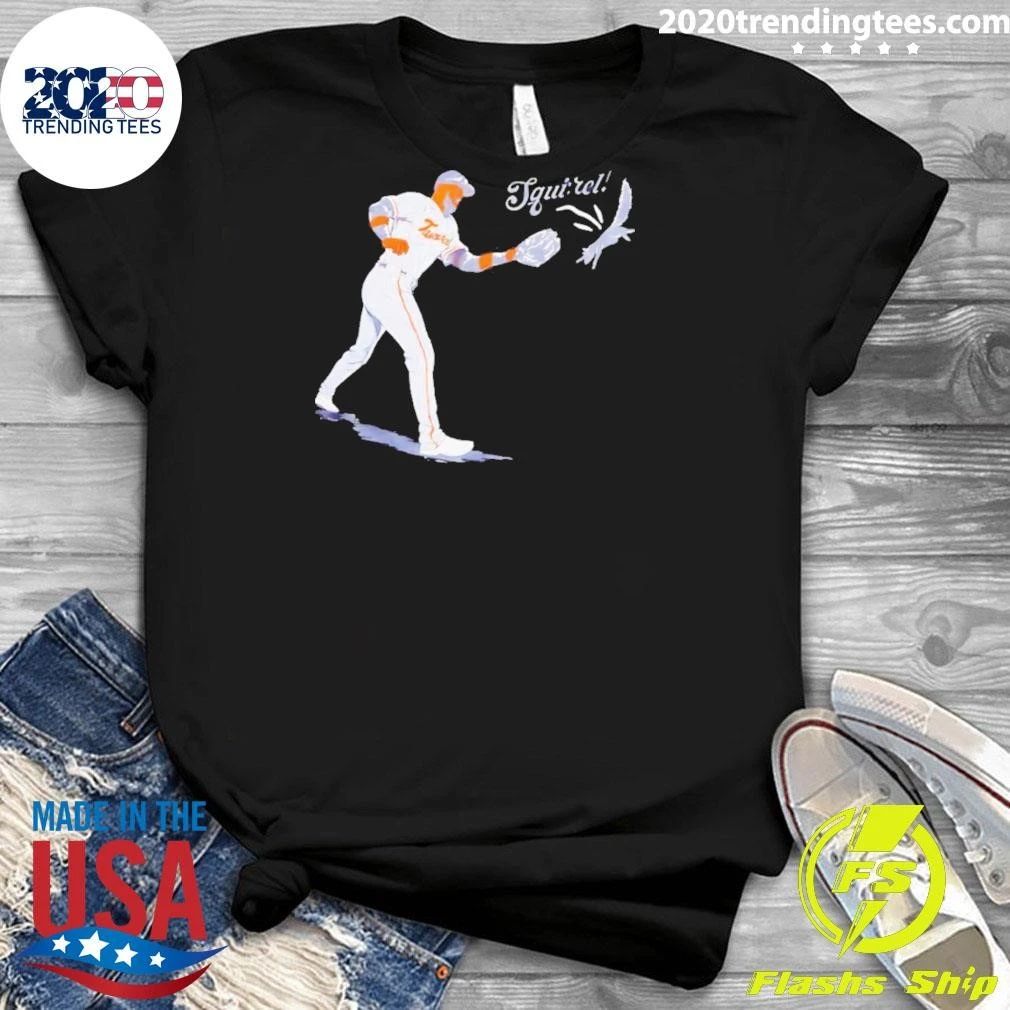 Samuel Basallo Squirrel Baltimore Orioles Baseball Shirt