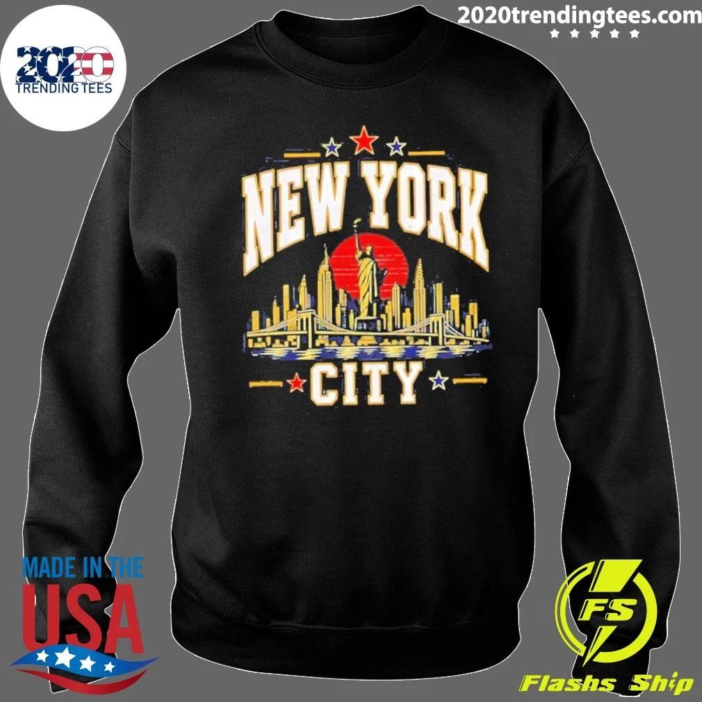 New York City Skyline Statue of Liberty Shirt