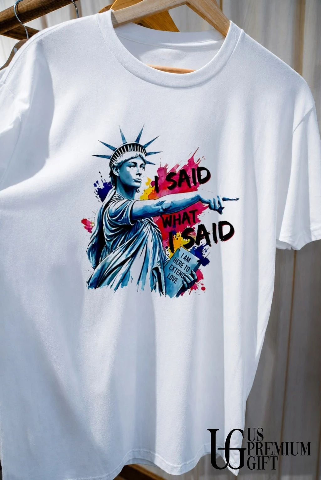 Sophie Cunningham I Said What I Said Statue Of Liberty shirt