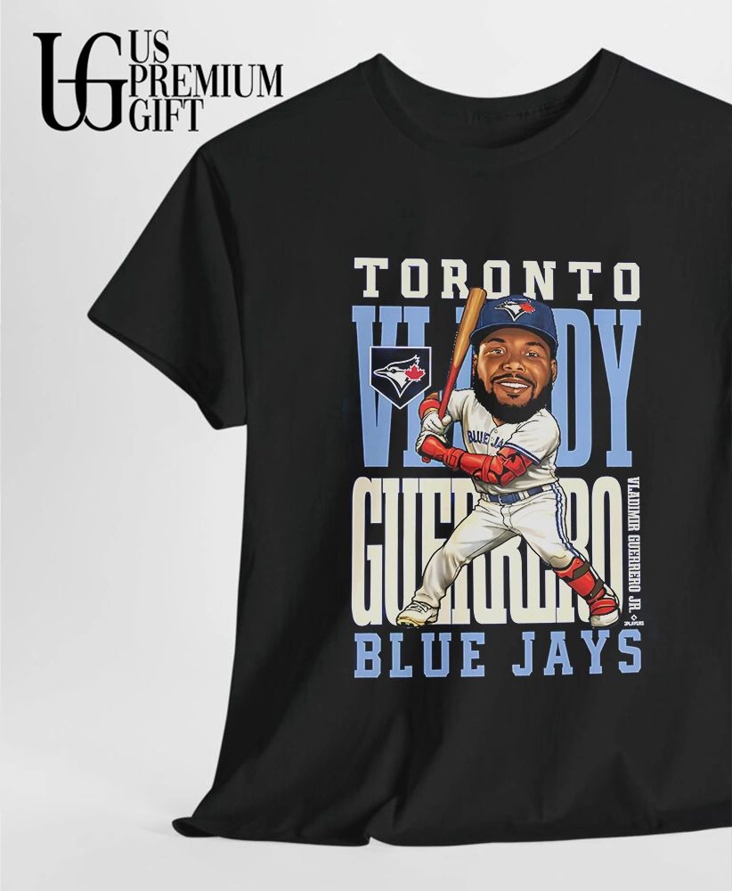 Vladimir Guerrero Jr. Toronto Blue Jays baseball 2026 caricature shirt