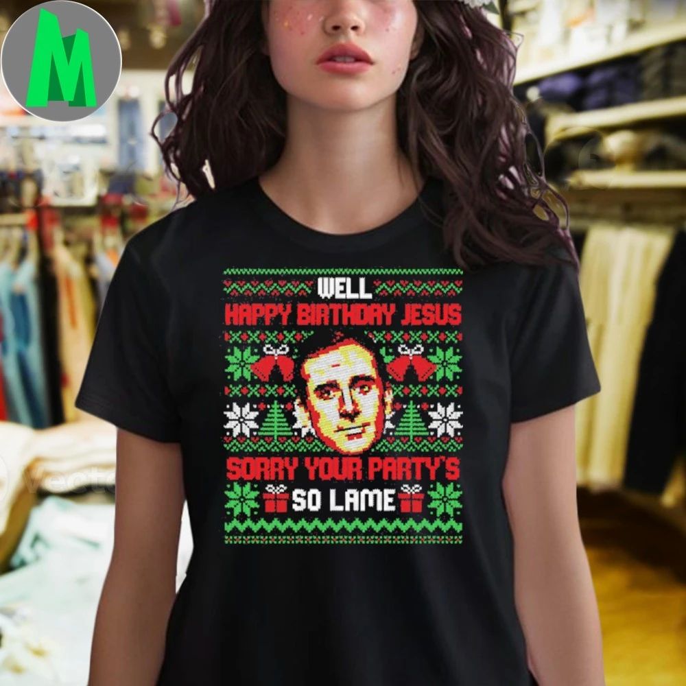 Happy Birthday Jesus Funny Ugly Sweater Shirt