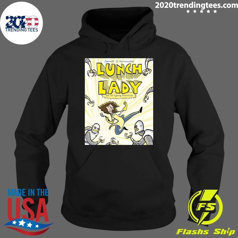 Jarrett J. Krosoczka Lunch Lady and the Cyborg Substitute Shirt
