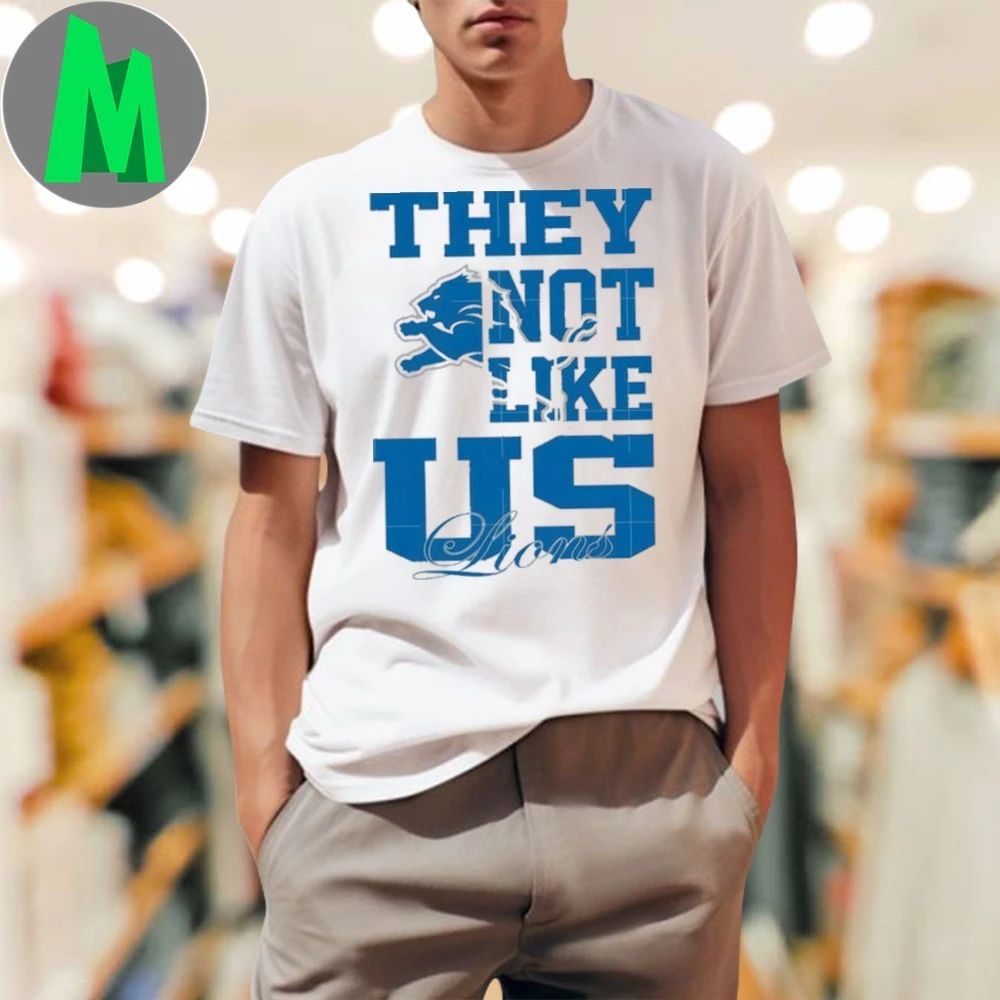 They not like us lions Logo 2025 T-Shirt