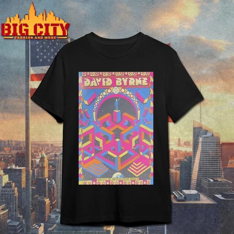 David Byrne Mar 26-27 2026 Knoxville, TN Poster Shirt