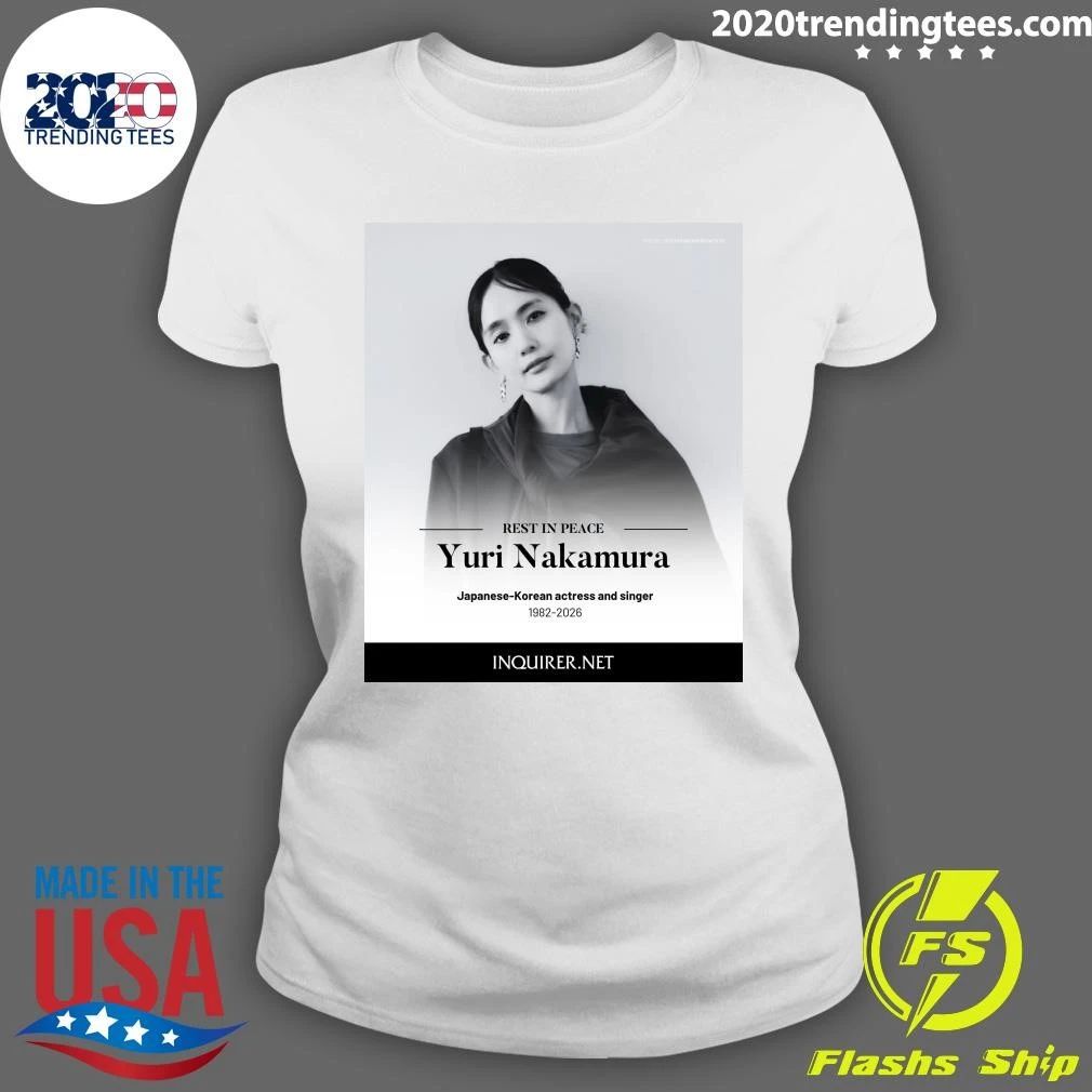 Rest In Peace Yuri Nakamura Japanese-Korean Actress And Singer 1982-2026 Shirt
