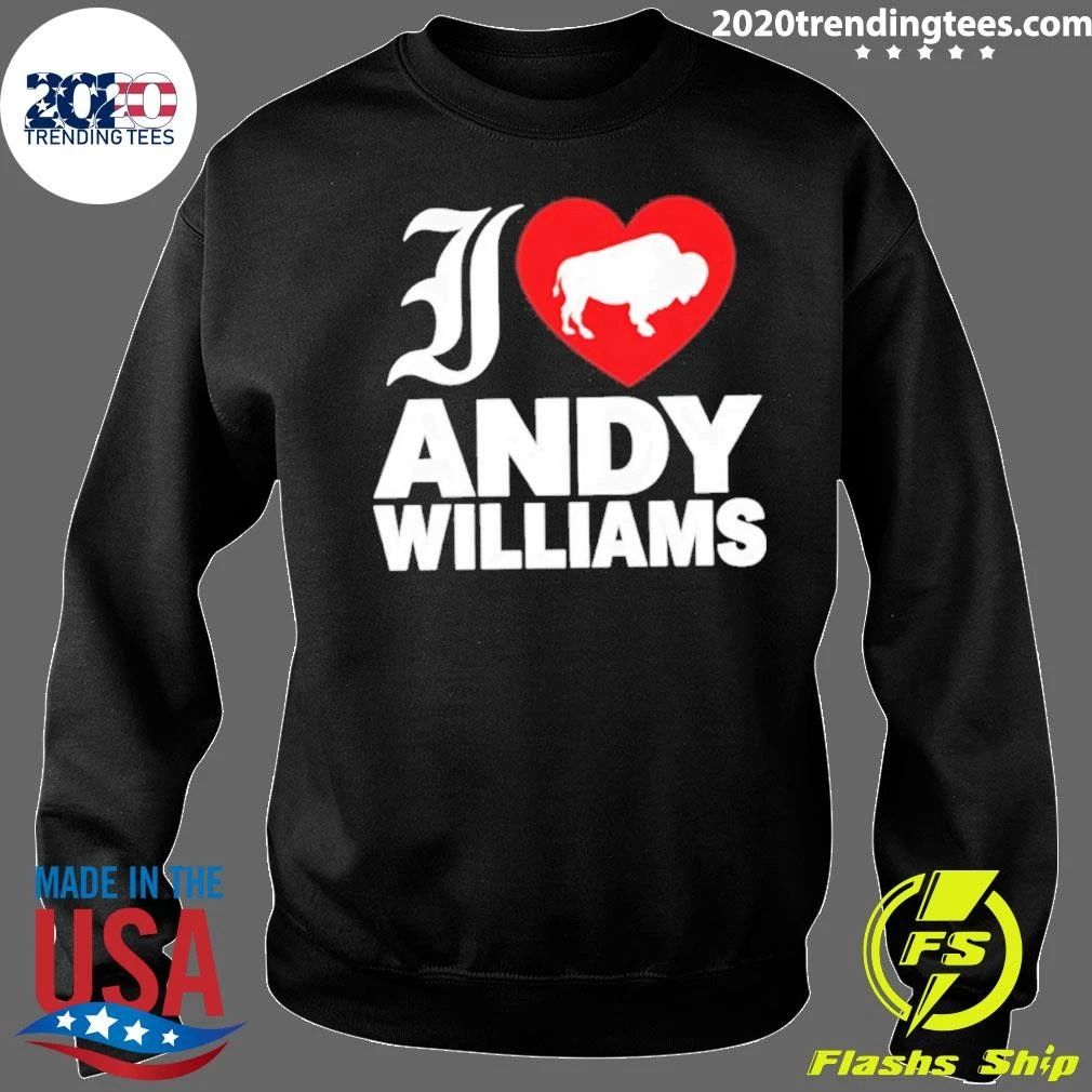 I Love Andy Williams Buffalo Shirt