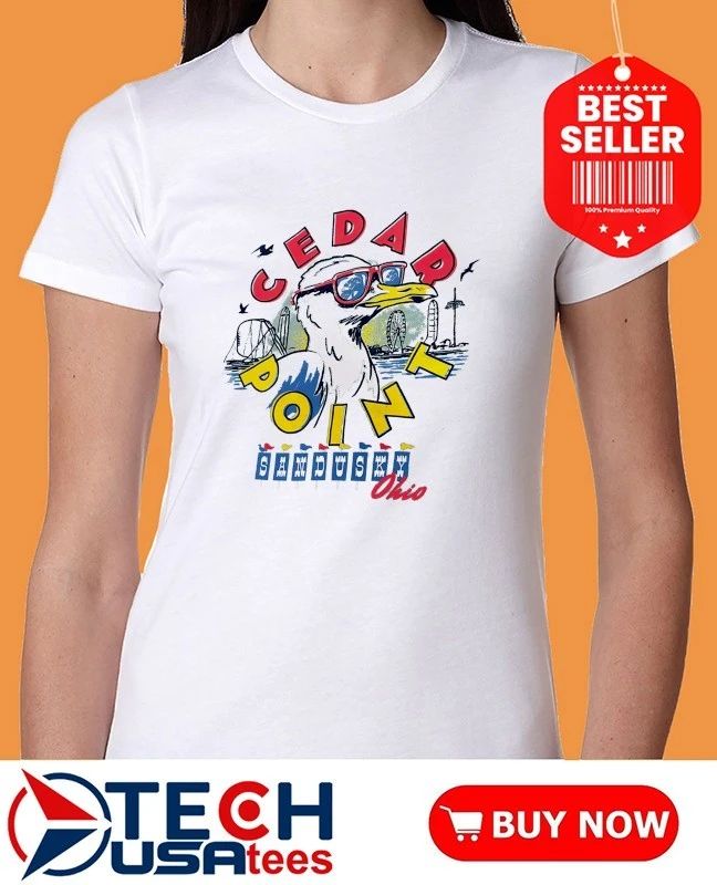 Seagull Cedar Point Sandusky Ohio shirt