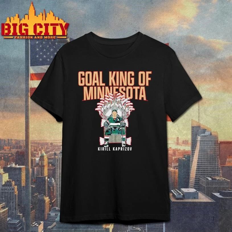 Goal King Of Minnesota Kirill Kaprizov Graphic Shirt
