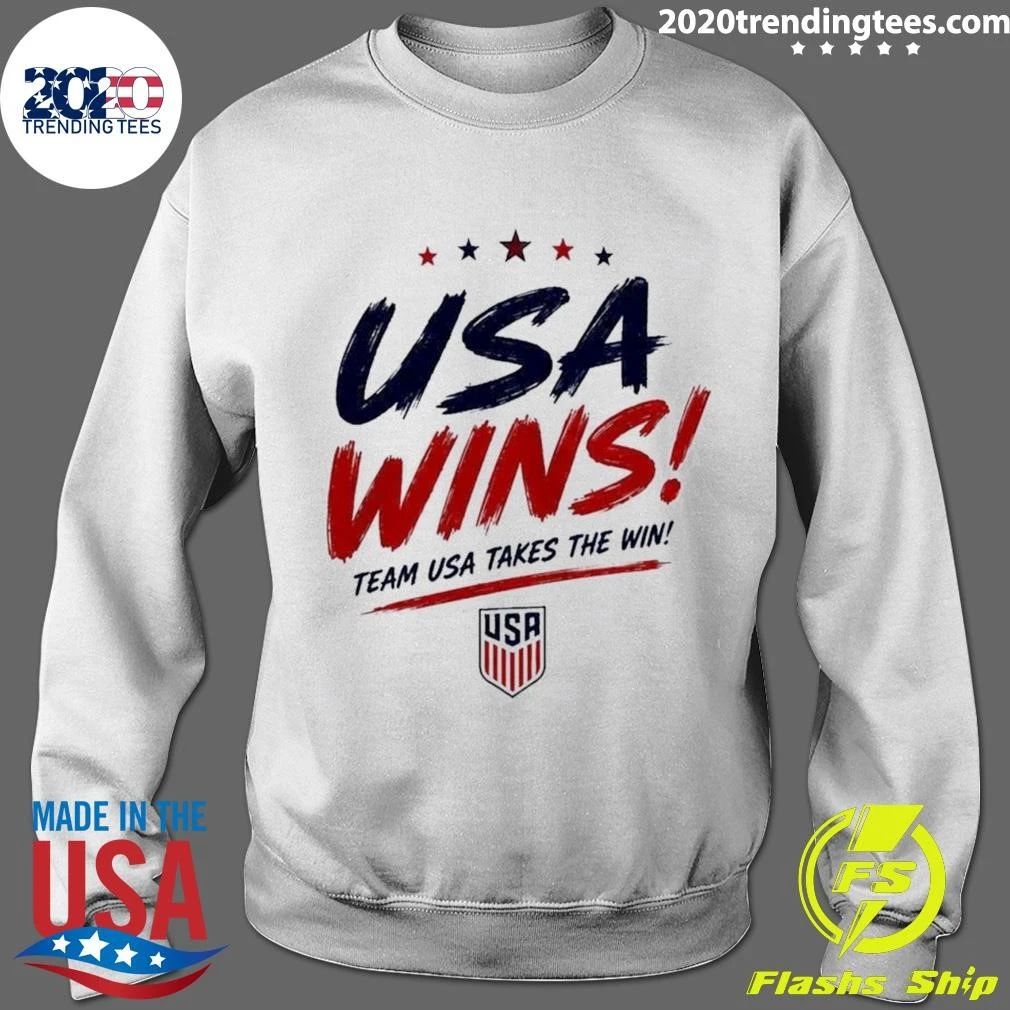 USA Wins Team USA Takes The Win Basketball World Cup 2026 Shirt