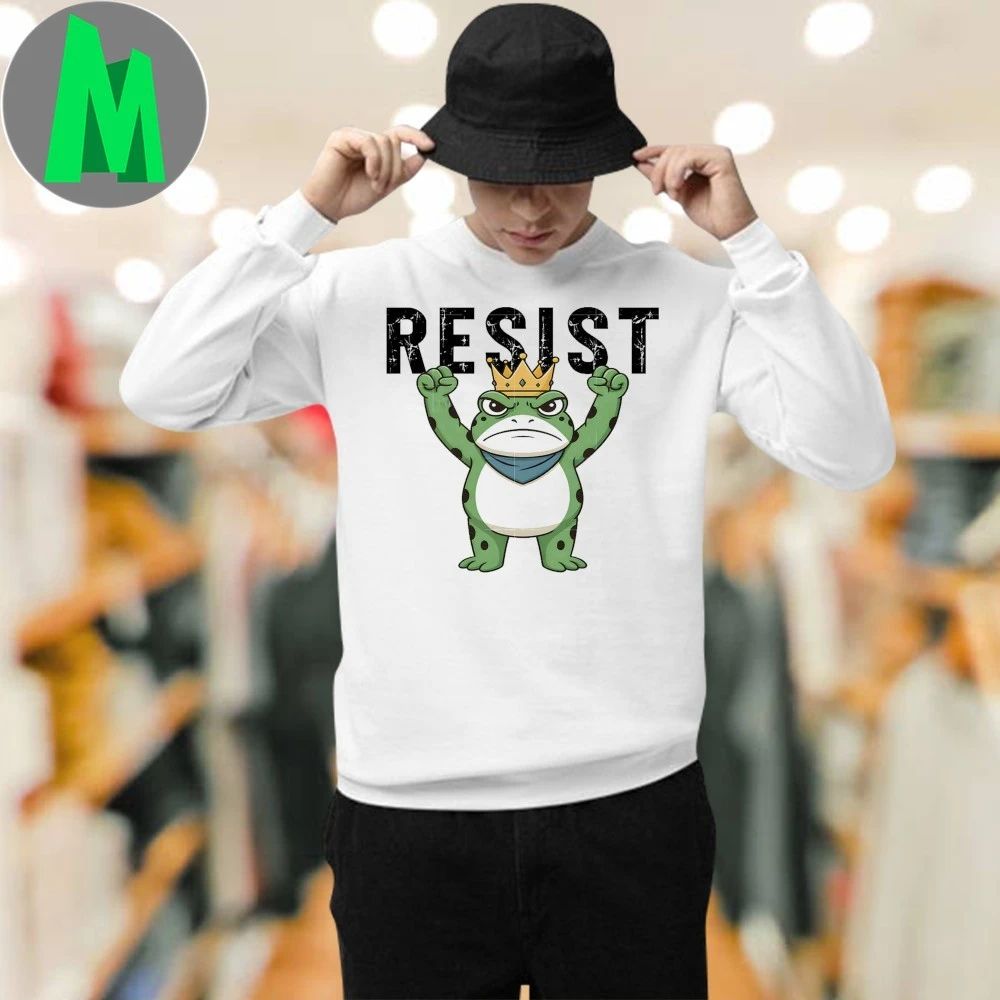 Frog Resist Portland Frog Protest – Portland Frog Activist Shirt