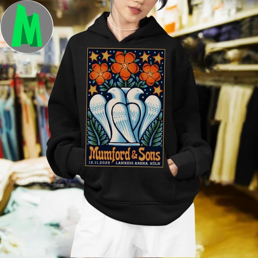 Mumford And Sons Cologne Germany November 12 2025 Poster Shirt