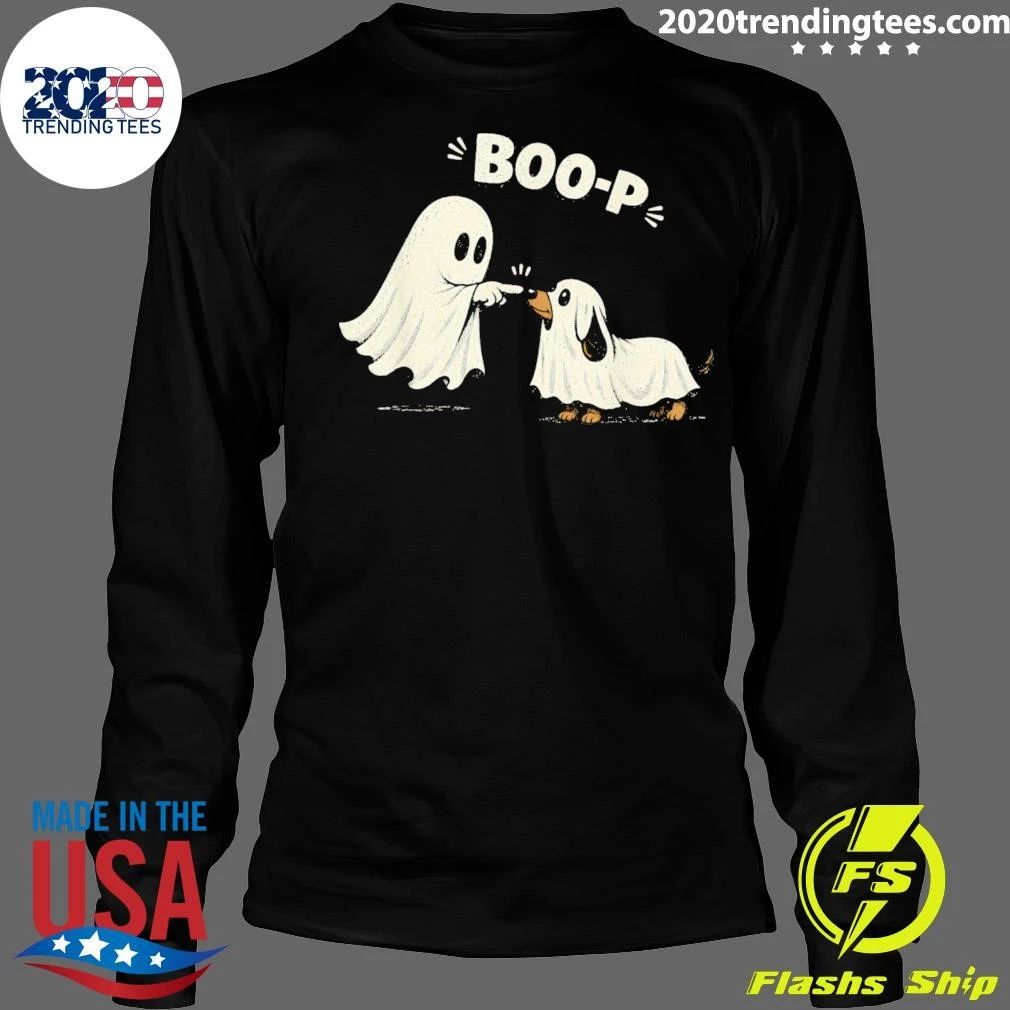 Boo Boo-p Dog Ghost Halloween Shirt