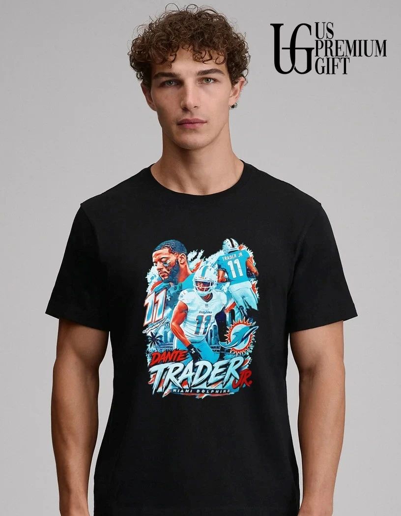 Dante Trader Jr Miami Dolphins Football graphic shirt