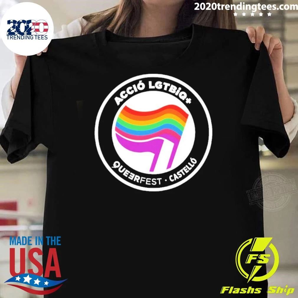 Accio Lgtbiq+ Queerfest Castelló Lgbtq Shirt