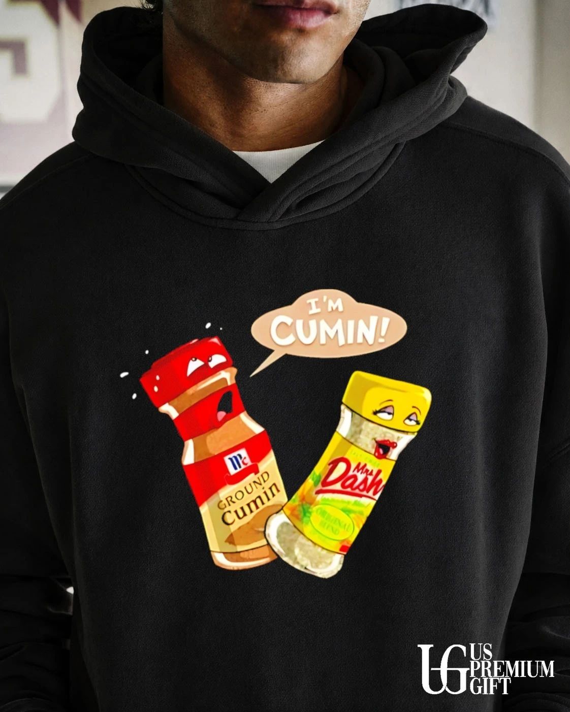 McCormick Ground Cumin and Mrs Dash Seasoning Blend I’m Cumin shirt