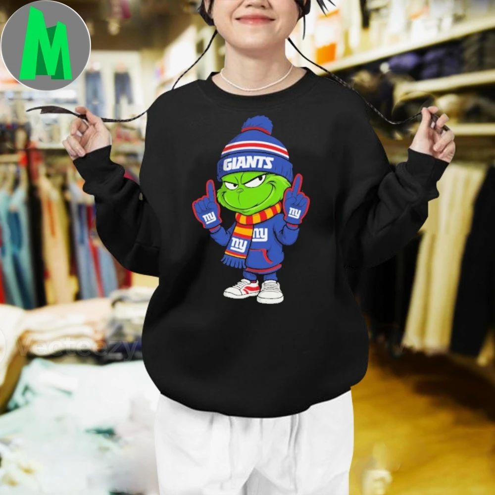 Grinch NY Giants Logo Shirt